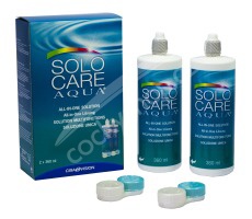 Roztok SoloCare Aqua 2 x 360ml s puzdrami